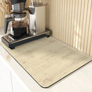 Axyaa Kitchen Coaster: Absorbent Drying Mat, Arbor Print, Dish Drying Mats, Table Pads
