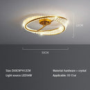 Axyaa Luxury Crystal Chandelier Ceiling Light for Elegant Home Decor