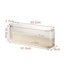 Axyaa Acrylic Dolls Display Box for Small Action Figures - Dustproof Stand Cabinet