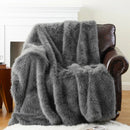 Axyaa Luxury Faux Fur Blanket for Bed Sofa Home Decor
