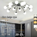 Axyaa Nordic Magic Bean Ceiling Light - Modern Luxury Chandelier for Living Room