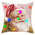 Christmas LED Pillowcase with Santa Claus & Snowman Designs for Axyaa Brand