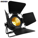 Axyaa LED Par Light 200W Cool Warm/RGBW+UV 6in1 with Barn Doors for Events