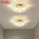 Axyaa Luxury LED Acrylic Wall Lamp for Aisle, Bedroom, Corridor, and Porch Lighting