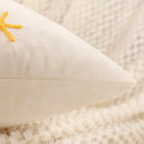 Axyaa Christmas Velvet Embroidered Tree Throw Cushion Cover Cojines