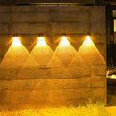 Axyaa Solar Garden LED Light: Super Bright Outdoor Waterproof Lamp for Villa Courtyard Wall