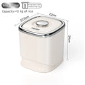Axyaa Rotating Rice Storage Box - Moisture Proof Grain Dispenser