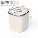 Axyaa Rotating Rice Storage Box - Moisture Proof Grain Dispenser