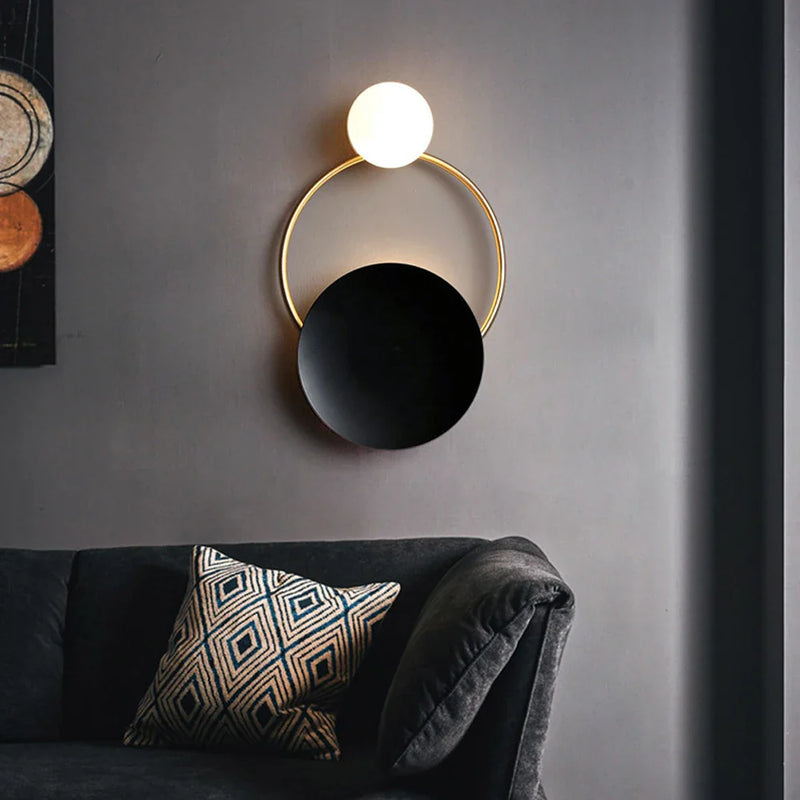 Nordic Minimalist LED Wall Sconce Axyaa Brand Modern Bedroom Lamp