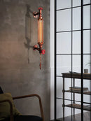 Axyaa Vintage Industrial Pipe Wall Lamp 8W LED Light
