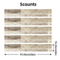 Axyaa Wood Plank Vinyl Floor Tile, Self-Adhesive, Easy DIY, SXP Stickers for Any Room