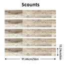 Axyaa Wood Plank Vinyl Floor Tile, Self-Adhesive, Easy DIY, SXP Stickers for Any Room