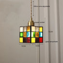 Axyaa Glass LED Hanging Light, Copper Socket, Modern Pendant Lamp