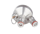 Axya Stainless Steel Mini Keg Tap Dispenser for Homebrew Beers & Wines