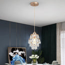 Axyaa Crystal LED Pendant Light for Indoor Home Decor Ceiling Lighting Fixtures