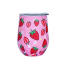 Axyaa Stainless Steel Insulated Eggshell Cup - Red Wine/ Coffee Mug