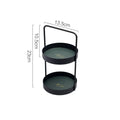 Axyaa Cosmetic Desk Organizer Jewelry Bathroom Makeup Perfume Skin Care Storage Rack