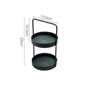 Axyaa Cosmetic Desk Organizer Jewelry Bathroom Makeup Perfume Skin Care Storage Rack