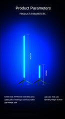 Axyaa RGB LED Corner Floor Lamp Modern Tripod Stand Atmosphere Lighting