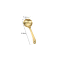 Axyaa Gold Rice Soup Spoon Ladle Long Handle - 304 Stainless Steel Kitchen Utensil