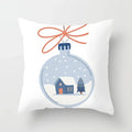 Axyaa Christmas Printed Pillowcases - Festive Home Decor Items