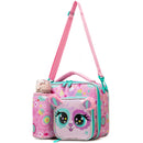 Axyaa Cute Animal Kids Lunch Box Set - Reusable & Leakproof for School Nursery
