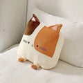 Axyaa Cartoon Cat Pillow Sofa Bedhead Cat Cushion Backrest Sleeping Pillow