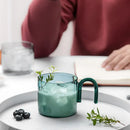 Axyaa Glass Breakfast Mug in Colorful Heat-resistant Design