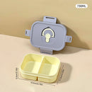 Axyaa 4 Grids Refrigerator Food Storage Box Kitchen Organizer