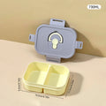 Axyaa Divided Lunch Box: Portable, Leak-proof, Microwave Safe Food Container