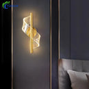 Axya Nordic LED Wall Lamp - Modern Indoor Sconces for Bedroom, Parlor & Background Lighting
