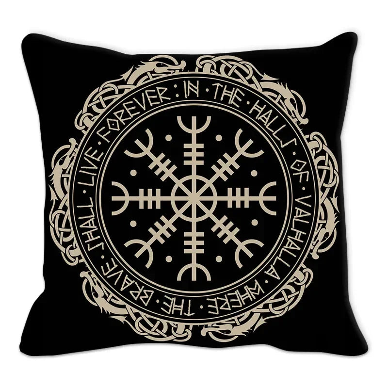 Geometric Cushion Cover Pillowcase for Home Decor by Axyaa