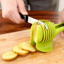 Axyaa Tomato Lemon Slicer Potato Onion Cutter Food Tong