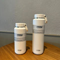 Axyaa Stainless Steel Insulated Bottle Portable Handle Hot/Cold Drinking Cup