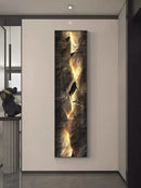 Axyaa Crystal Porcelain Mountain LED Wall Lamp for Home Decoration