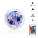 Axyaa RGB Underwater Submersible Lights - 3 LEDs, CR2032 Battery, Aquarium, Garden, Swimming Pool