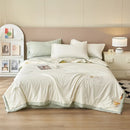 Axyaa Embroidered Cashmere Summer Quilt Set