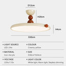 Axyaa Nordic LED Saucer Pendant Light for Interior Decor