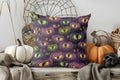 Axyaa Halloween Bat Trees Pillow Cover for Sofa Bedroom Car