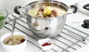 Axya Stainless Steel Double Bottom Soup Pot Multi-Purpose Cookware