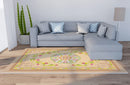 Axyaa Ethnic Pattern Print Carpet Bohemian Soft Floor Mat for Home Decor