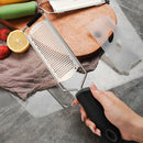 Axyaa Stainless Steel Cheese Grater Zester Slicer for Kitchen Vegetables Citrus Garlic