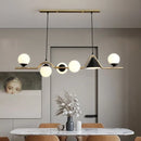 Axyaa Nordic Bean Bubble Chandelier: Creative LED Pendant Light for New Restaurant and Bar Counter