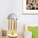 Axyaa Mushroom Shape Desk Lamp LED Table Light Luxury Antique Style Home Decor
