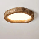 Axyaa Retro Wood Ceiling Light for Bedroom, Living Room, and Study