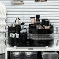 Axyaa 3 Tier Rotating Makeup Organizer for Vanity - Cosmetic Storage Box & Skincare Holder