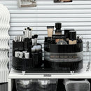 Axyaa 3 Tier Rotating Makeup Organizer for Vanity - Cosmetic Storage Box & Skincare Holder
