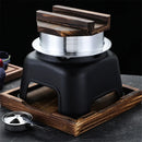 Axya Aluminum Steamer Pot for Japanese Cooking and Oolong Brewing
