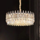 Axyaa Crystal Chandelier Pendant Light for Living Room and Bedroom