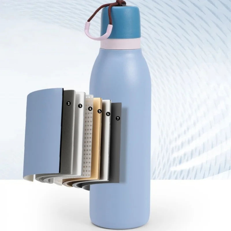 Axyaa Stainless Steel Vacuum Flask Insulated Travel Mug - 24oz